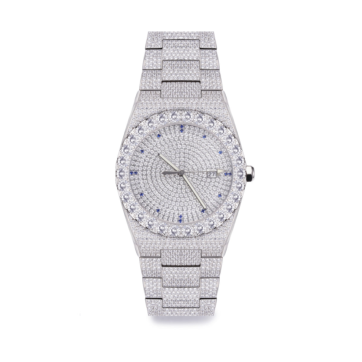 Moissanite watch | diamond watch | iced out watch | hip hop watch | luxury watch | iced out | automatic watch | watches for men | watch